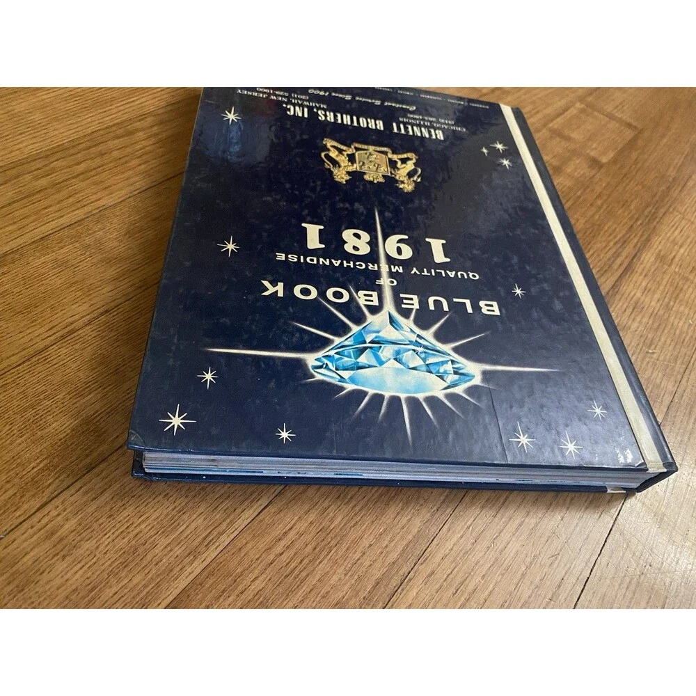 VINTAGE Bennett Brothers Blue book Of Quality Merchandise 1981 Hardcover Chicago